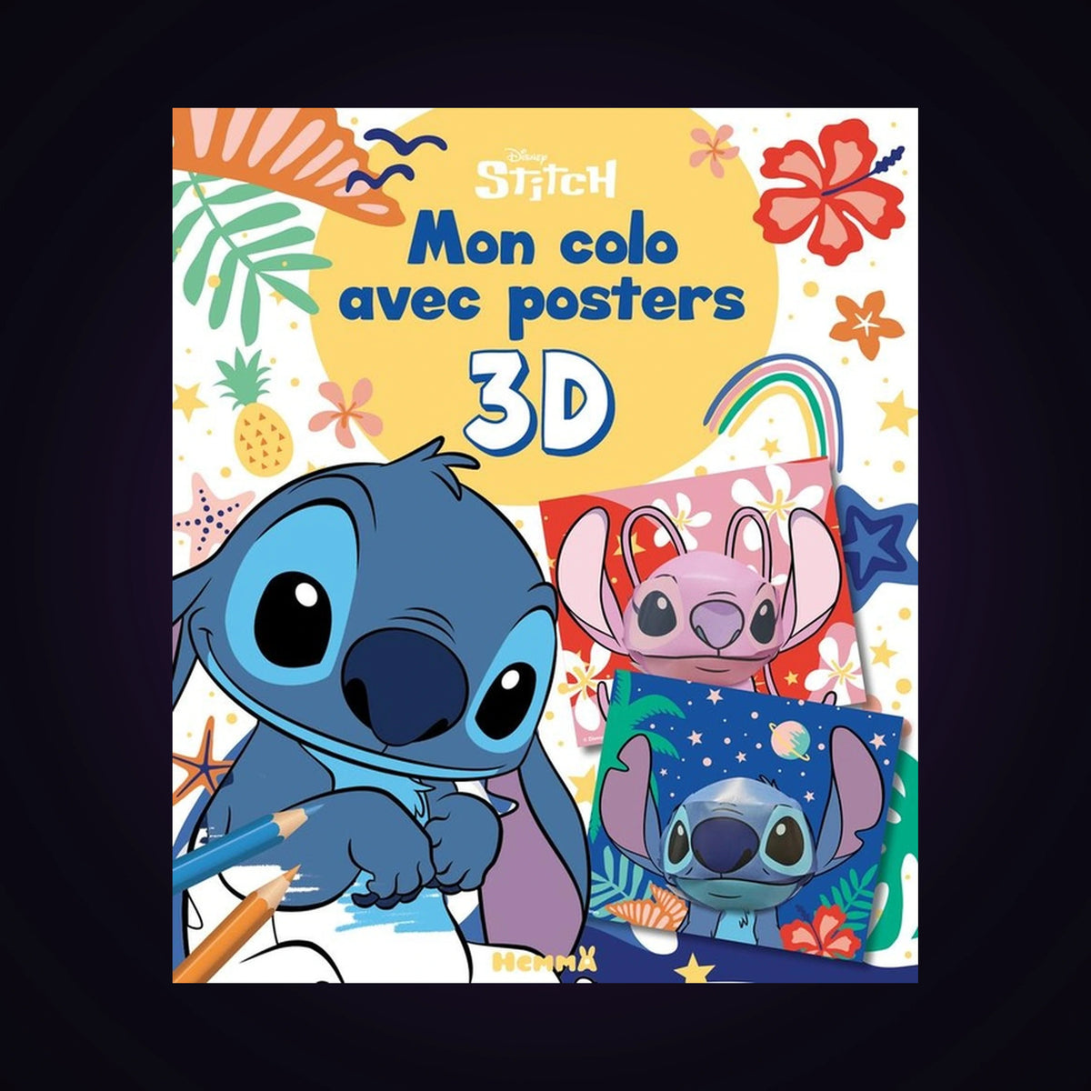 Stitch - Mon colo avec posters 3D
