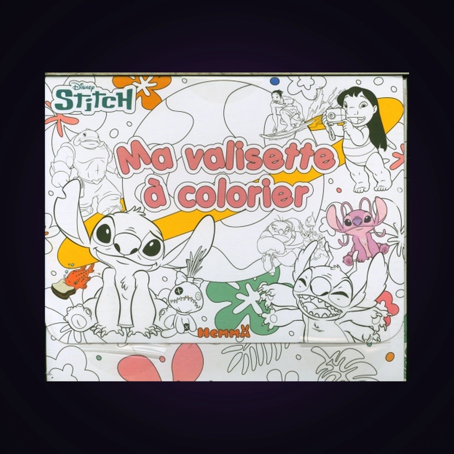 Stitch - Ma valisette à colorier