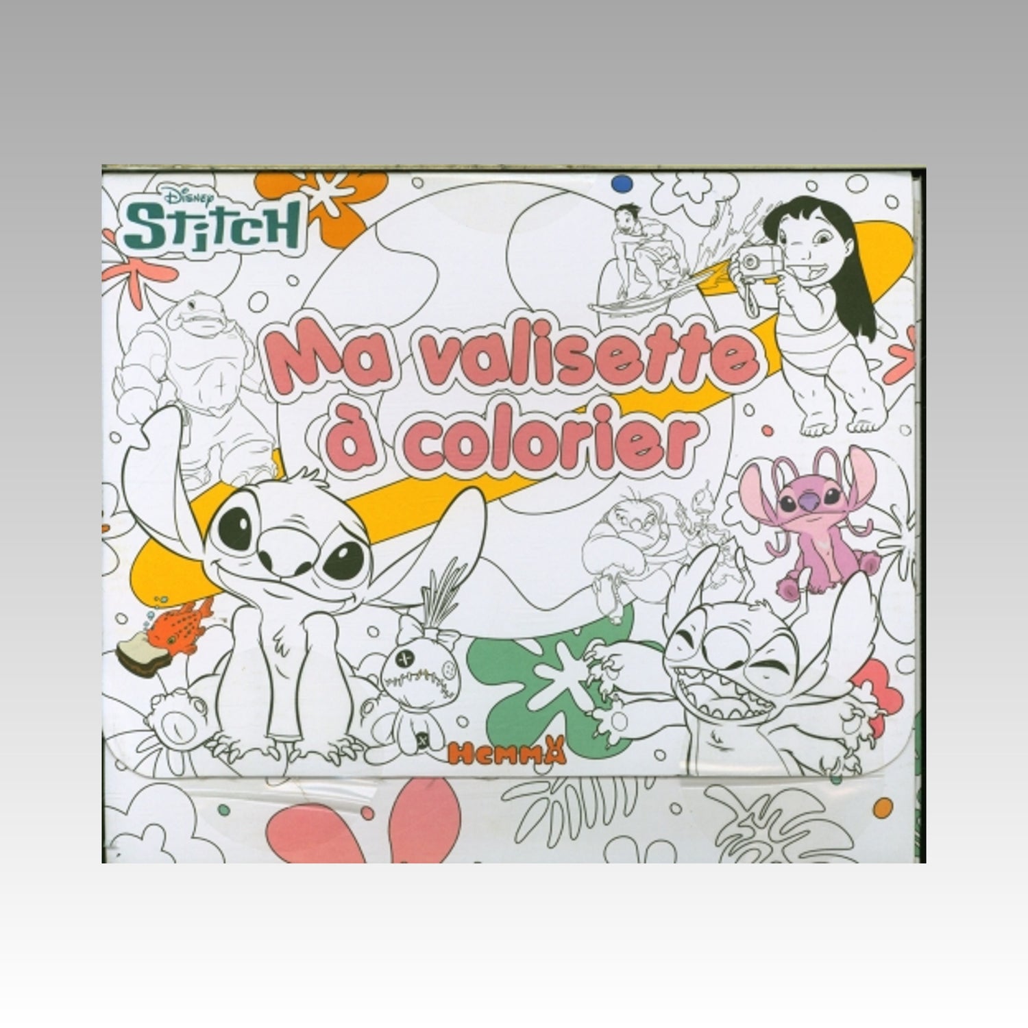 Stitch - Ma valisette à colorier