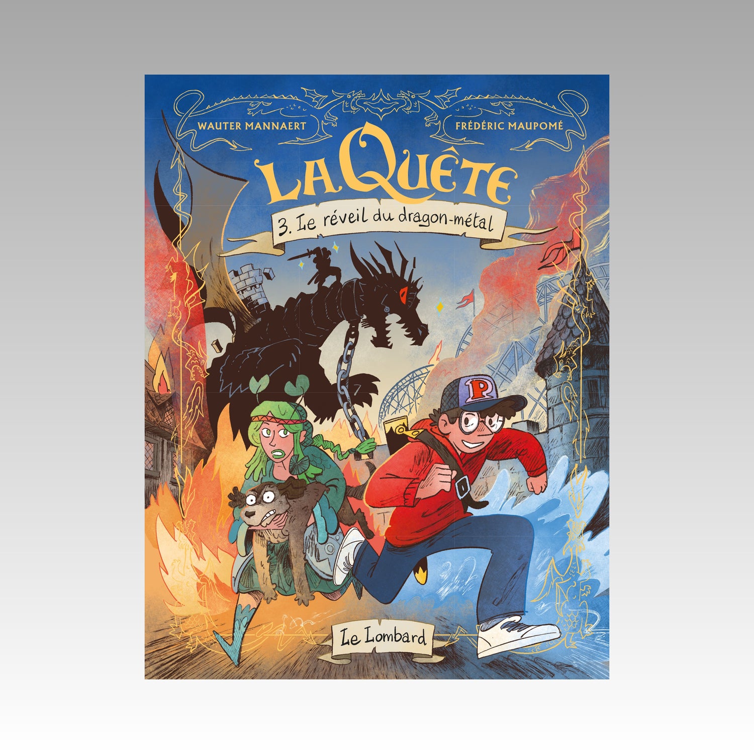La Quête. Tome 3 - Le réveil du dragon-métal