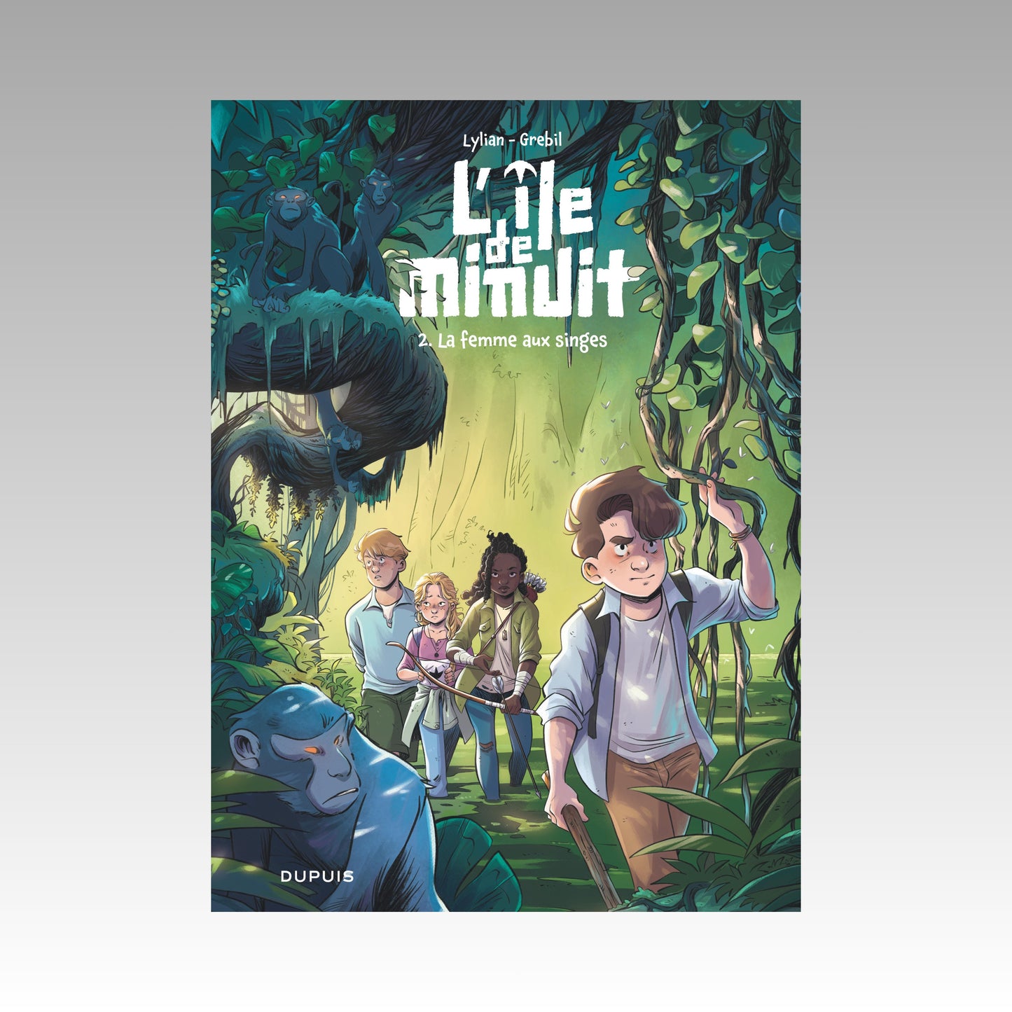 L'île de minuit. Tome 2 - La femme aux singes
