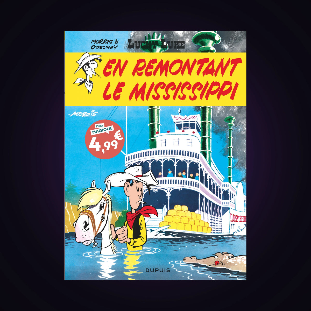 Lucky Luke. Tome 16 - En remontant le Mississippi