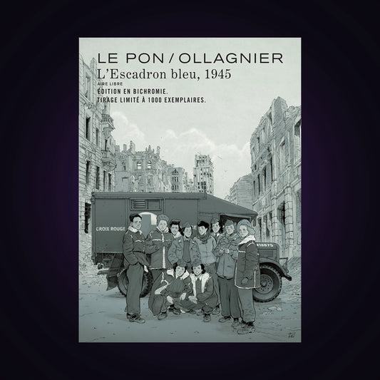 L'Escadron bleu, 1945. Édition bichromie - Tirage limité à 1000 exemplaires