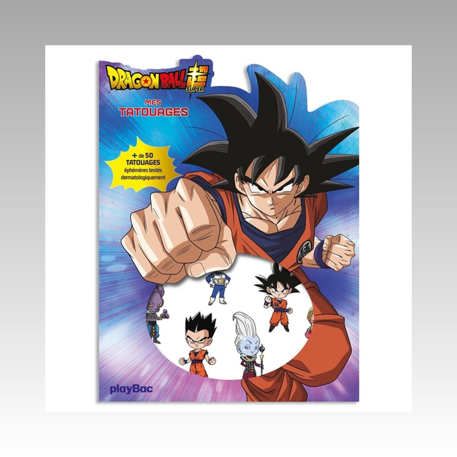 Dragon Ball Super - Mes tatouages éphémères