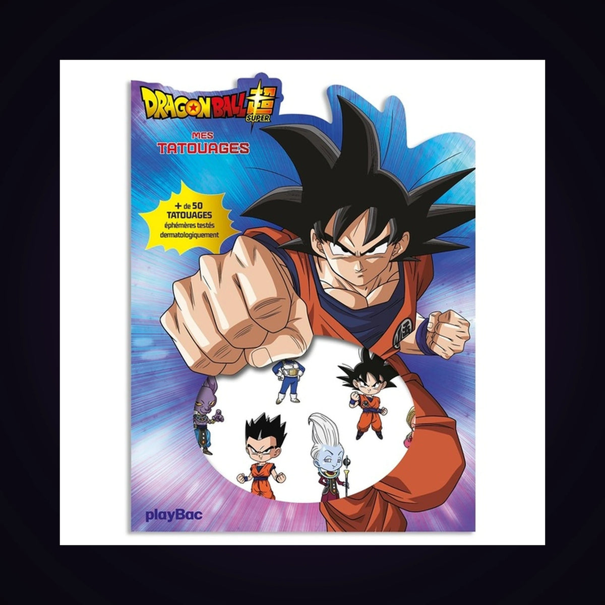 Dragon Ball Super - Mes tatouages éphémères