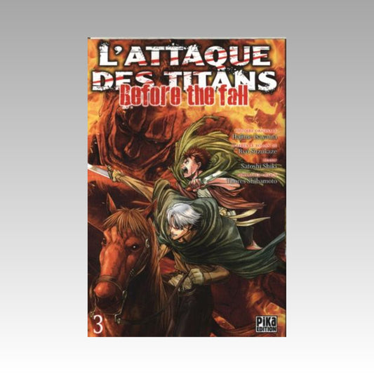 L'attaque des titans - Before the Fall. Tome 3