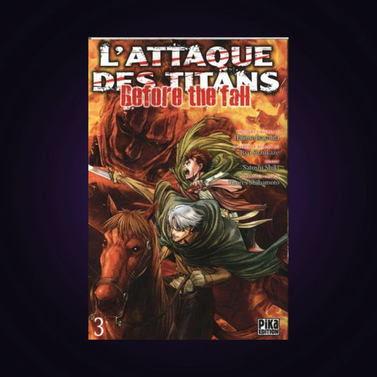 L'attaque des titans - Before the Fall. Tome 3
