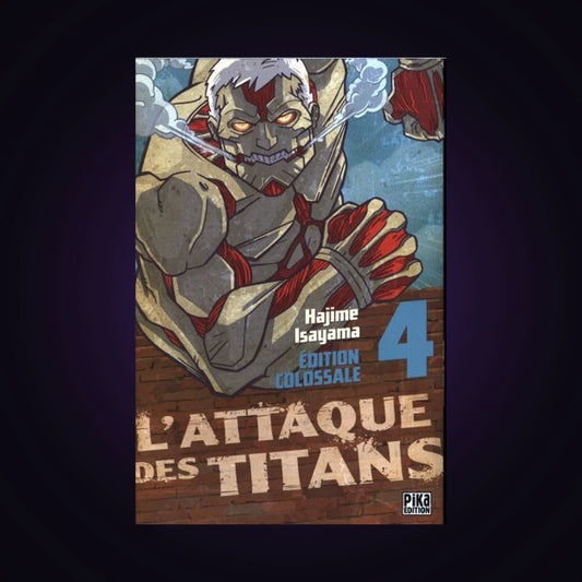 L'attaque des titans. Tome 4 Édition Colossale