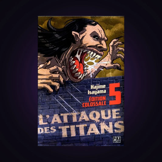 L'attaque des titans. Tome 5 Édition Colossale