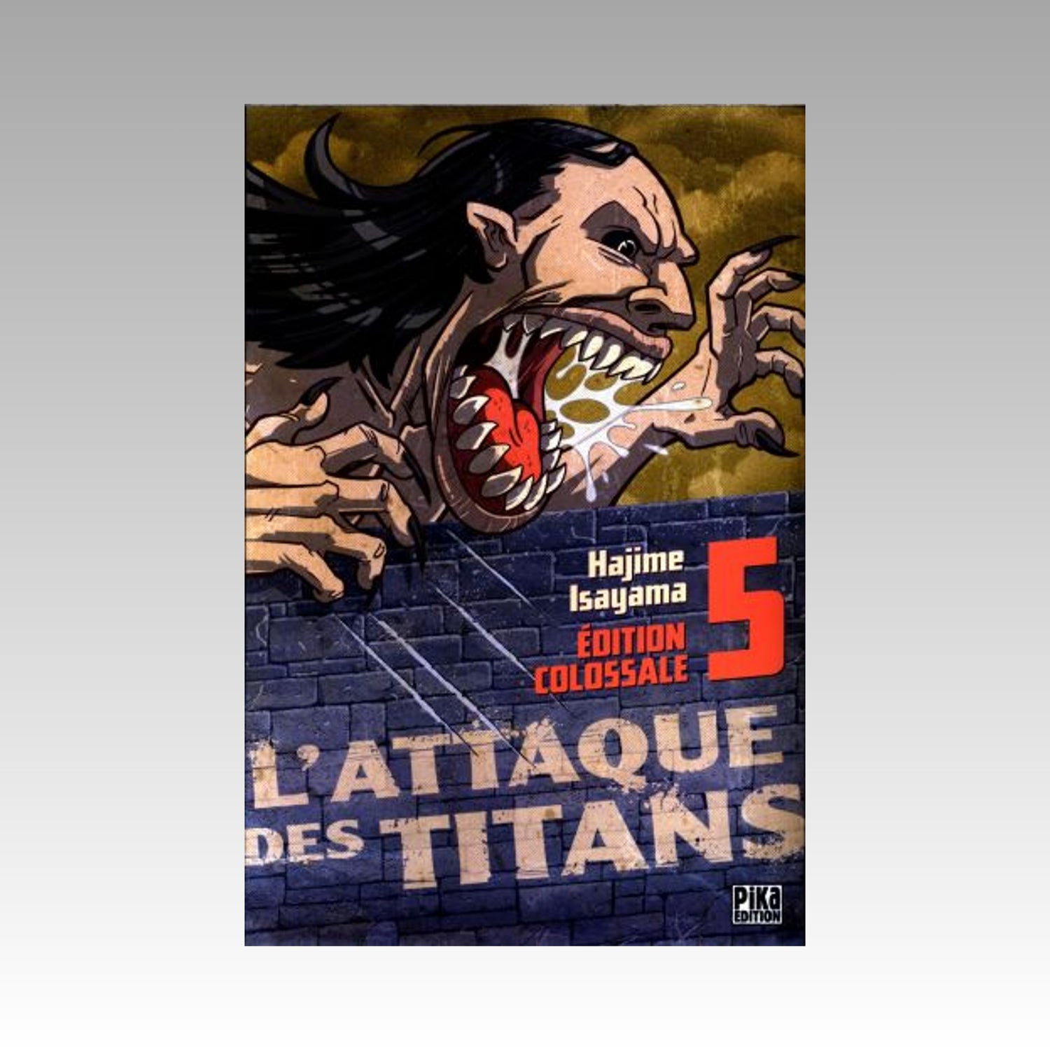 L'attaque des titans. Tome 5 Édition Colossale