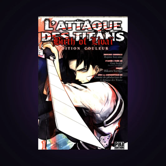 L'attaque des titans - Birth of Livaï. Tome 1 Édition couleur