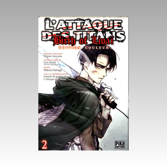 L'Attaque Des Titans - Birth Of Livaï. Tome 2 Édition Couleur
