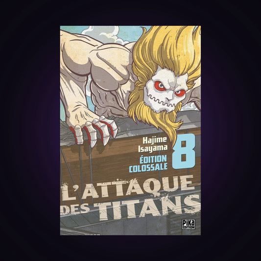 L'attaque des titans. Tome 8 Édition Colossale