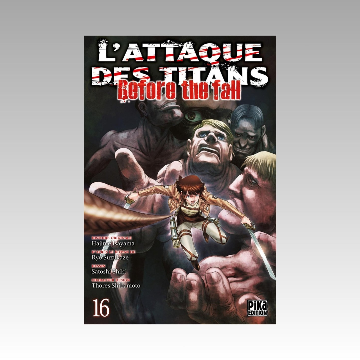 L'attaque des titans - Before the Fall. Tome 16