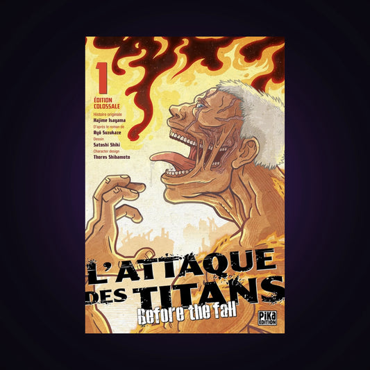 L'attaque des titans - Before the Fall. Tome 1 Édition colossale