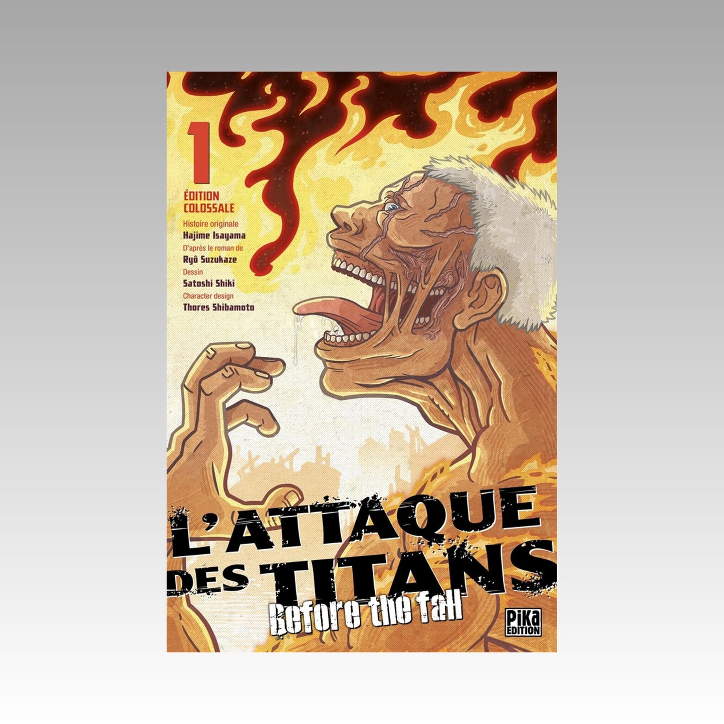 L'attaque des titans - Before the Fall. Tome 1 Édition colossale