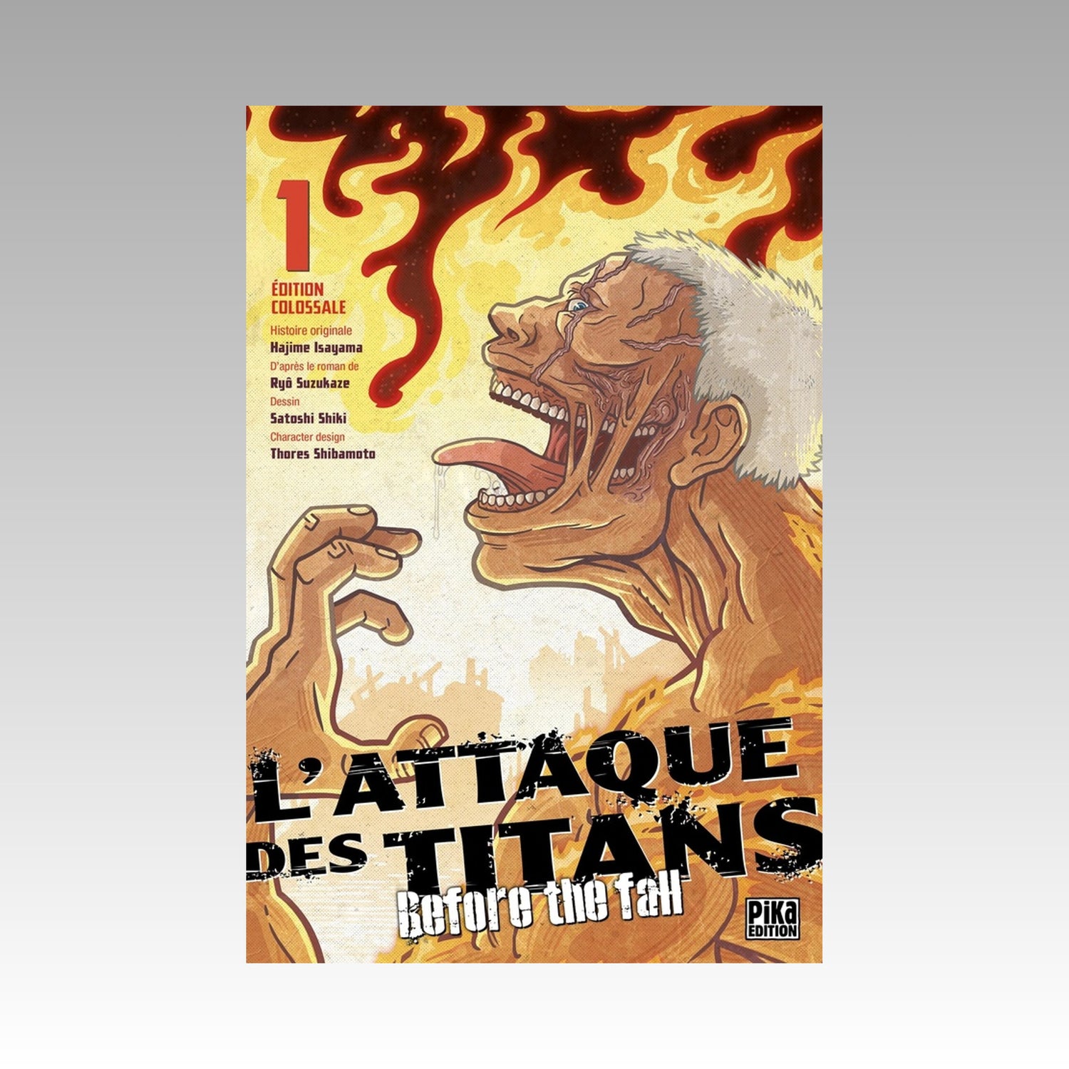 L'attaque des titans - Before the Fall. Tome 1 Édition colossale