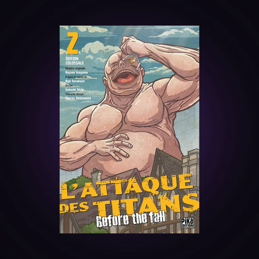 L'attaque des titans - Before the Fall. Tome 2 Édition colossale
