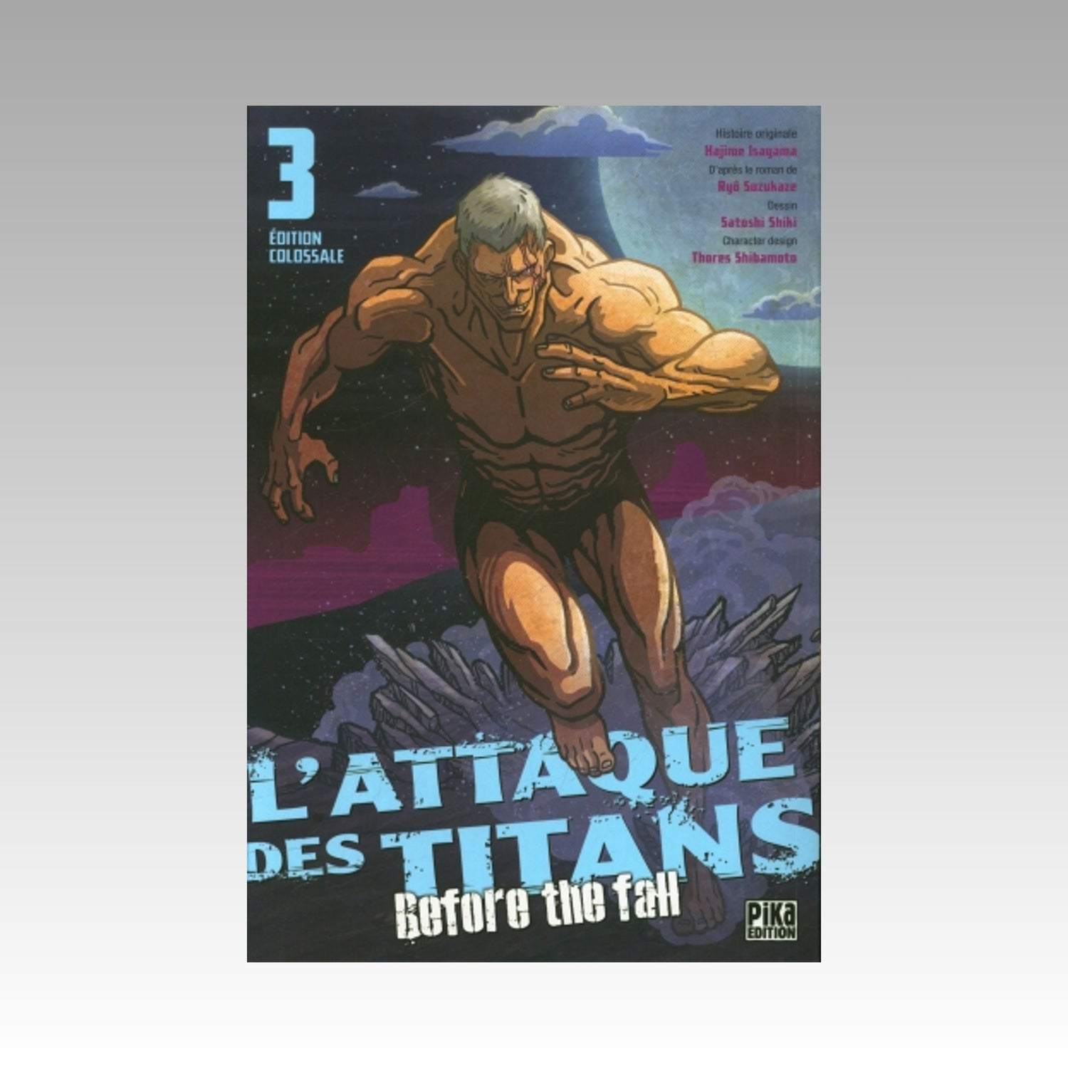 L'attaque des titans - Before the Fall. Tome 3 Édition colossale