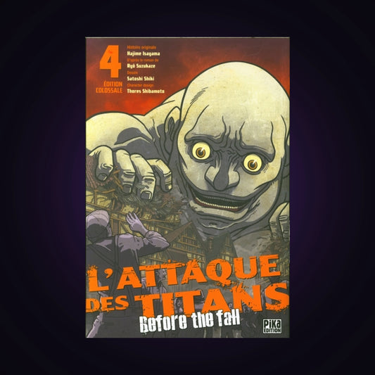 L'attaque des titans - Before the Fall. Tome 4 Édition colossale
