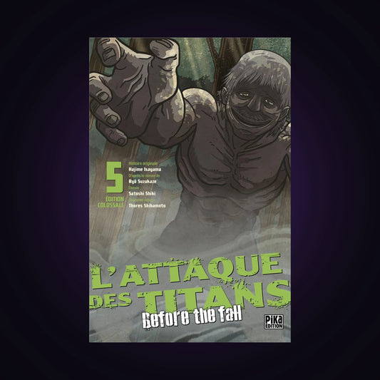 L'attaque des titans - Before the Fall. Tome 5 Édition colossale