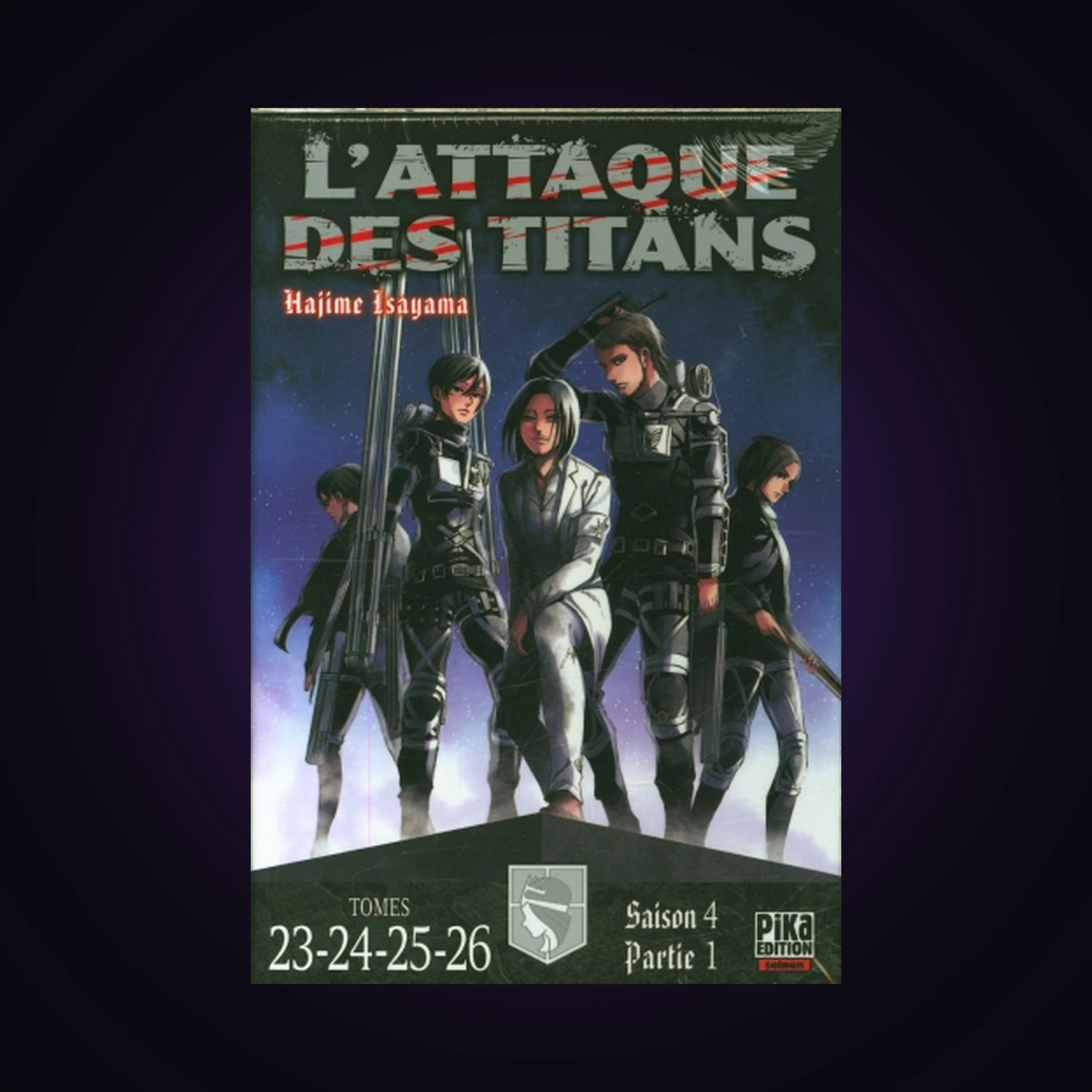 L'attaque des titans - Coffret saison 4 - Partie 1. Tomes 23 à 26