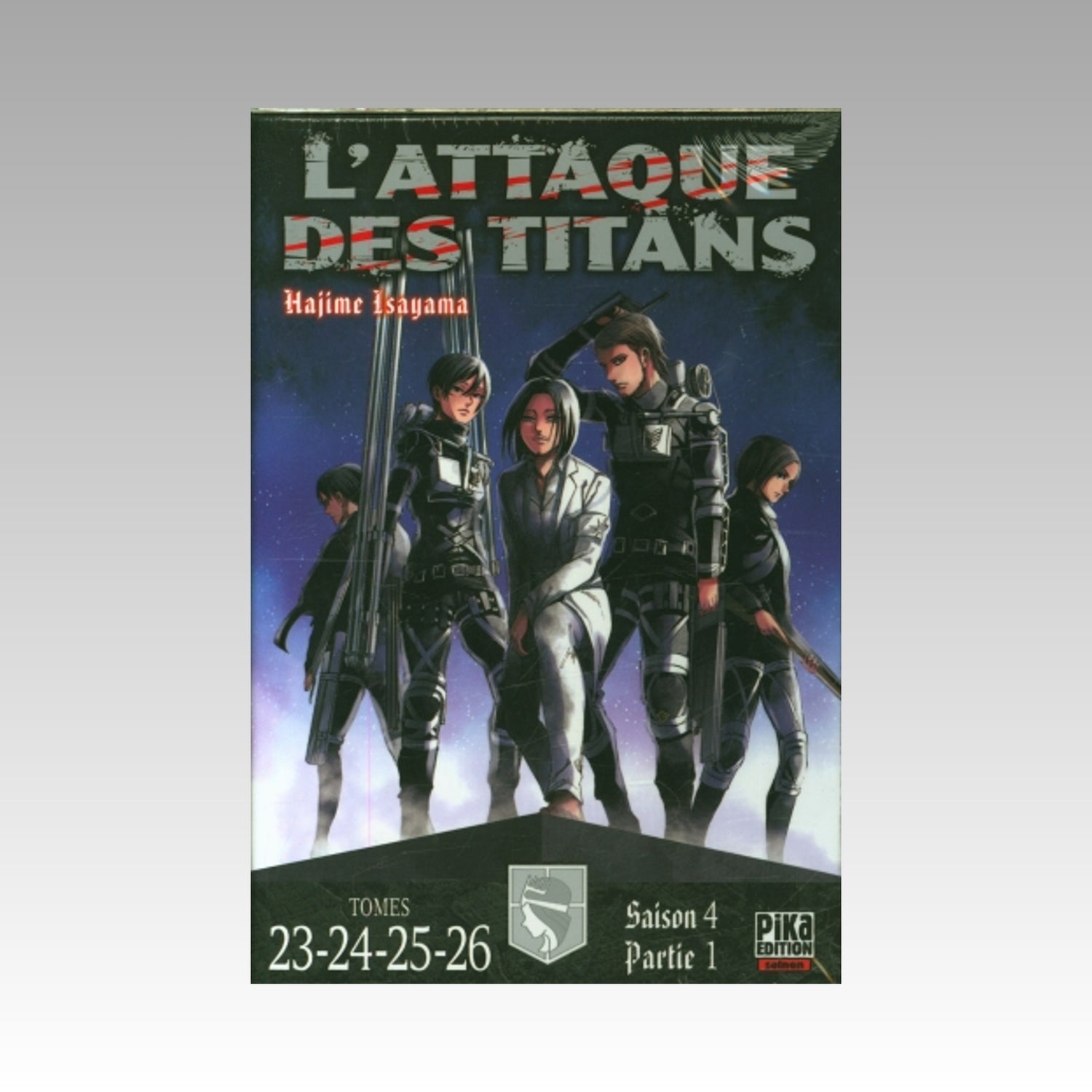 L'attaque des titans - Coffret saison 4 - Partie 1. Tomes 23 à 26