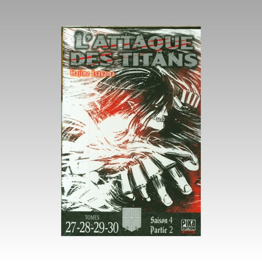 L'Attaque Des Titans - Coffret Saison 4 - Partie 2. Tomes 27 À 30