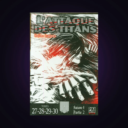 L'attaque des titans - Coffret saison 4 - Partie 2. Tomes 27 à 30