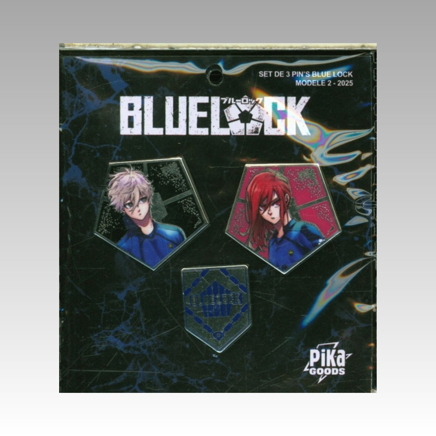 Blue Lock - Set de 3 pin's - Modèle 2