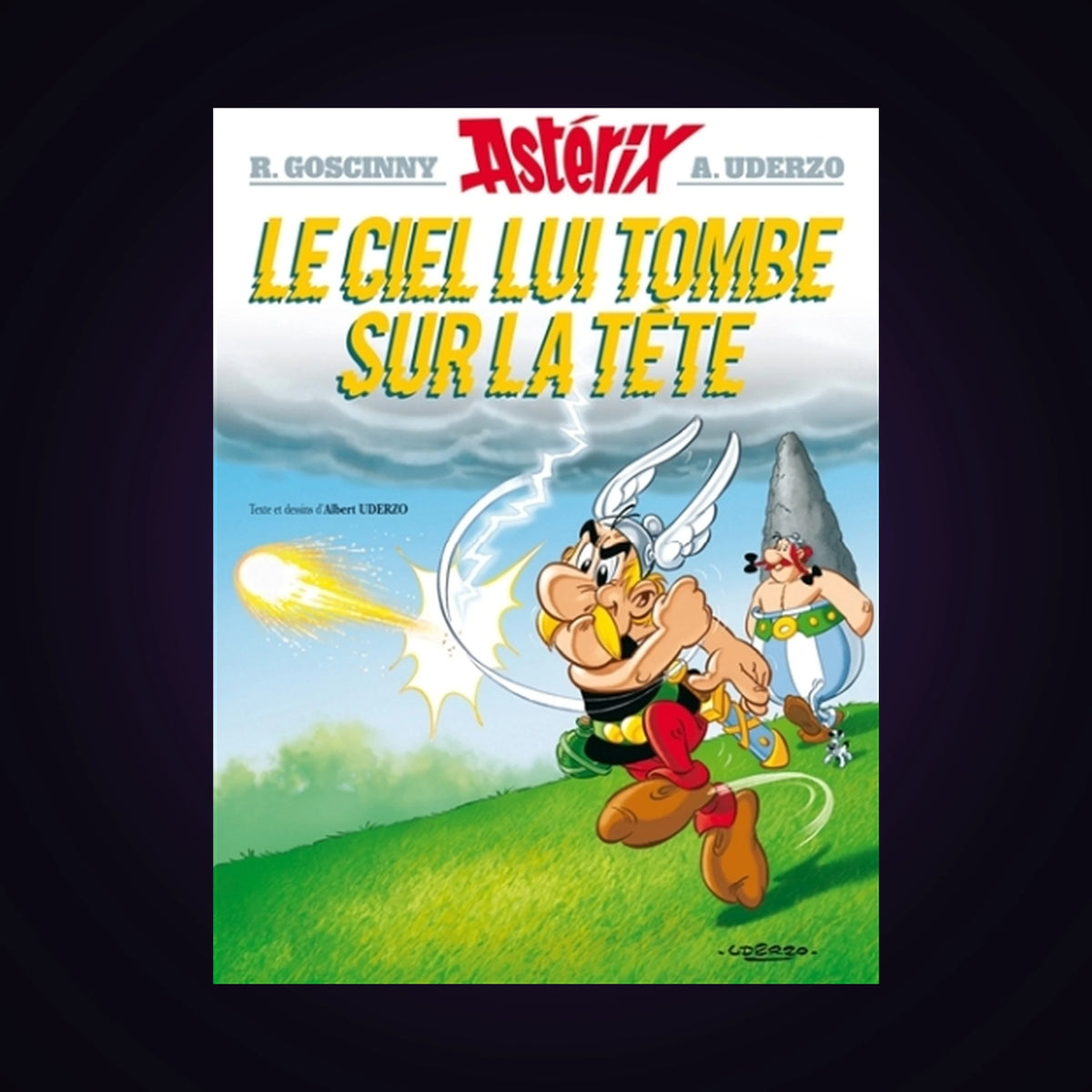 Astérix. Tome 33 - Le ciel lui tombe sur la tête (couverture rigide 2005)