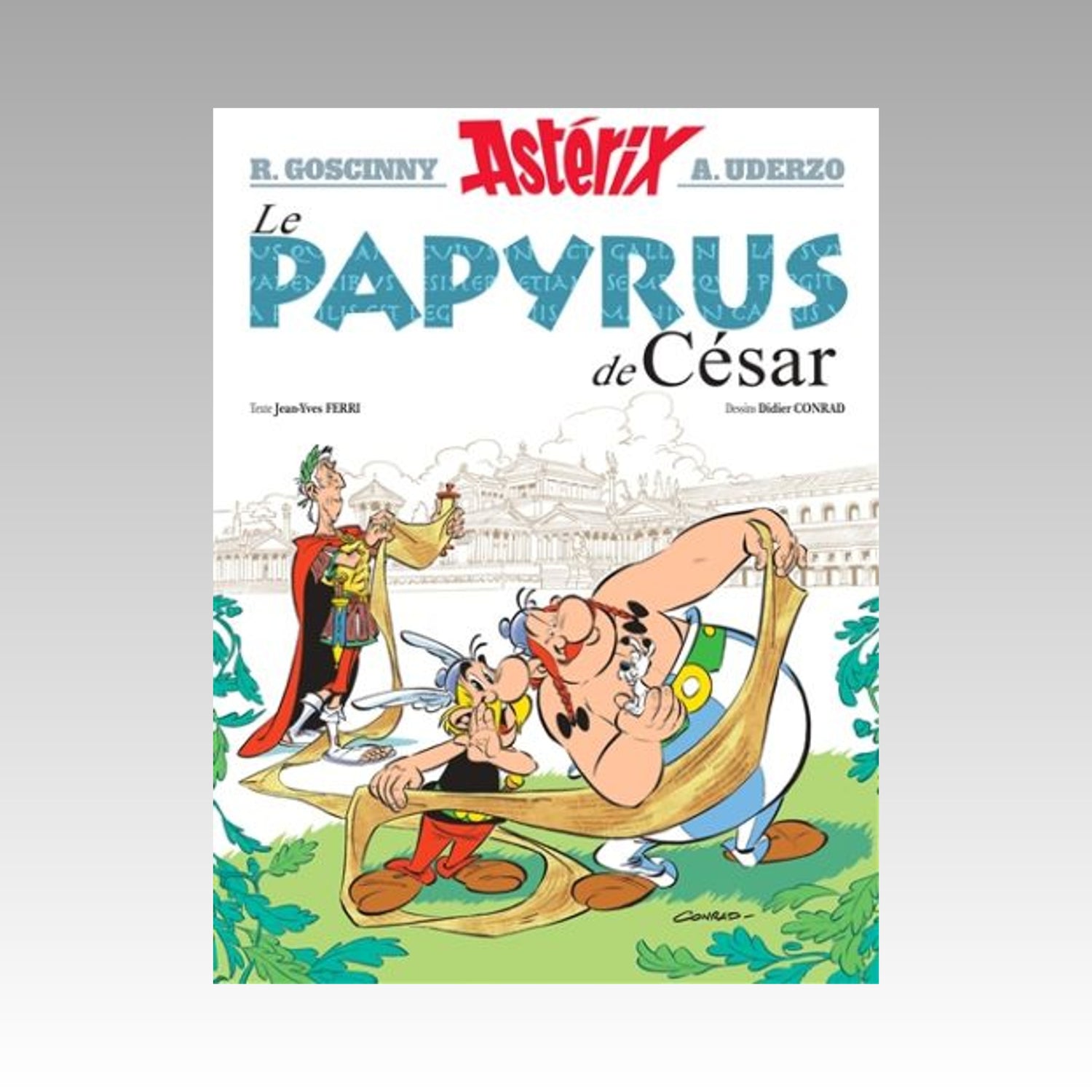 Astérix. Tome 36 - Le papyrus de César (couverture rigide 2015)
