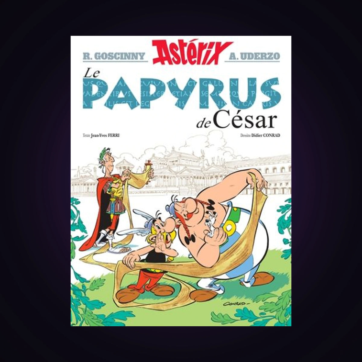 Astérix. Tome 36 - Le papyrus de César (couverture rigide 2015)