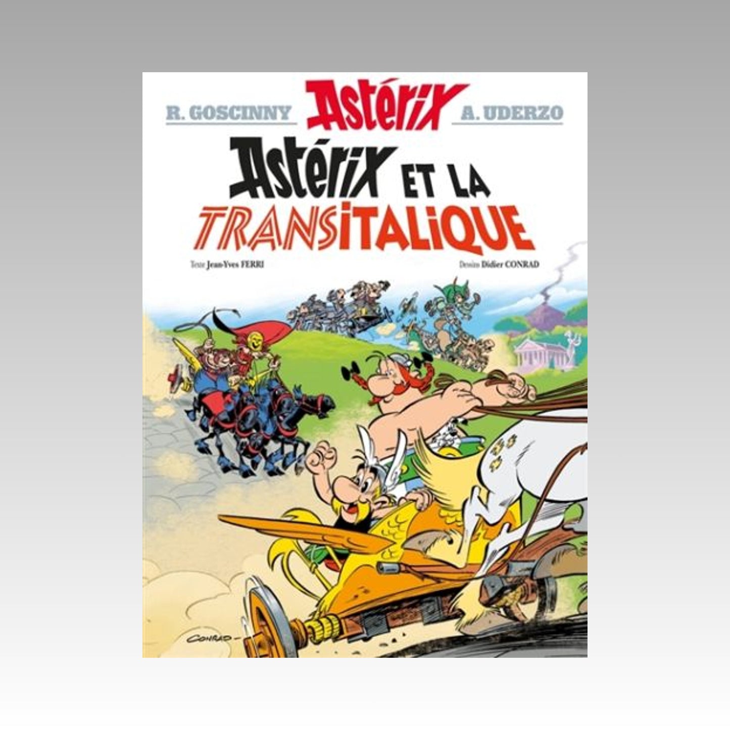 Astérix. Tome 37 - Astérix et la Transitalique (couverture rigide 2017)