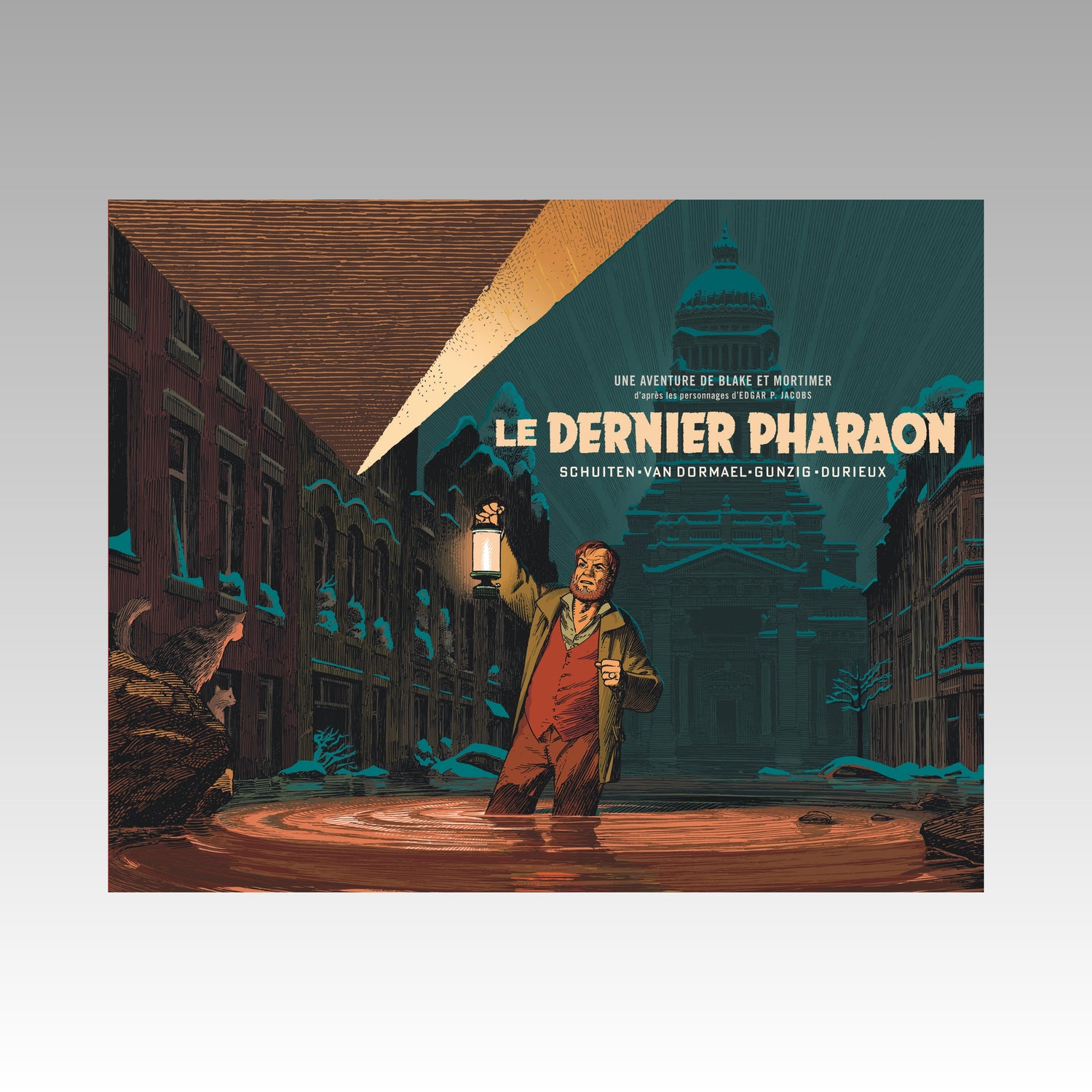 Blake & Mortimer. Tome 11 - Le dernier pharaon - Version demi-format