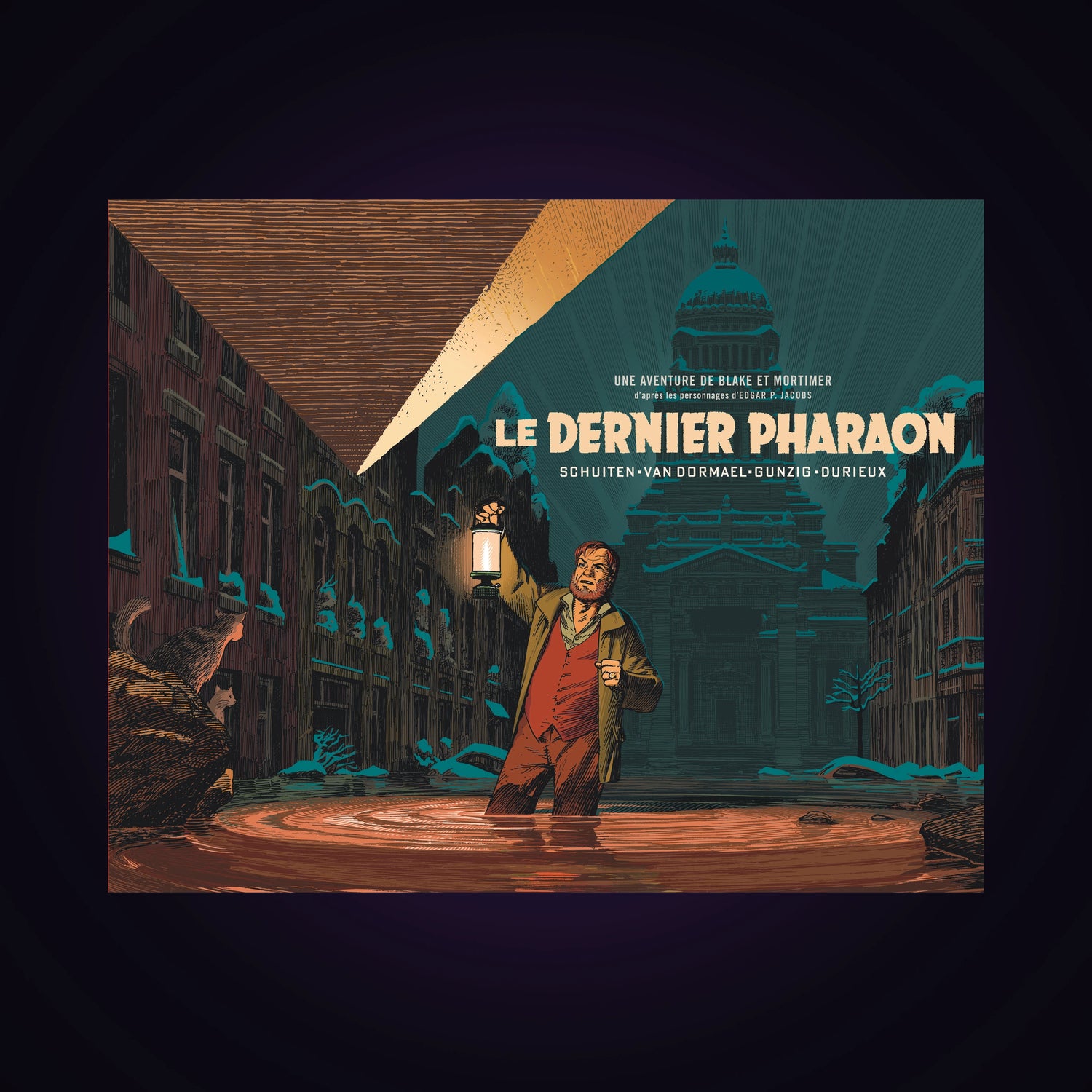 Blake & Mortimer. Tome 11 - Le dernier pharaon - Version demi-format