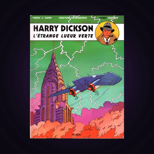 Harry Dickson. Tome 5 - L'étrange lueur verte