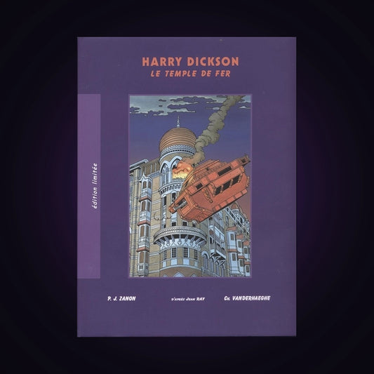 Harry Dickson. Tome 8 Édition limitée - Le temple de fer