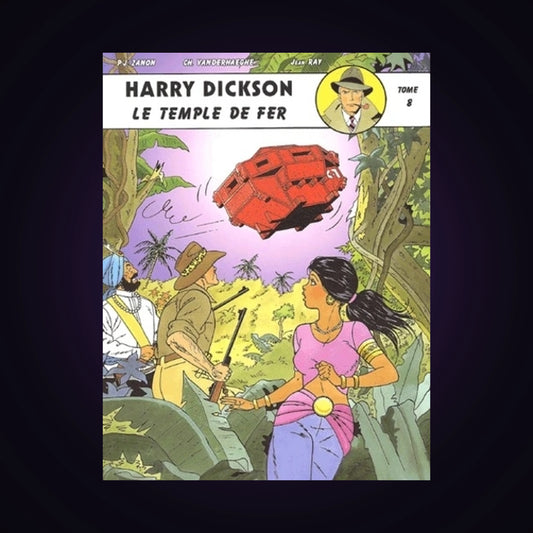 Harry Dickson. Tome 8 - Le temple de fer