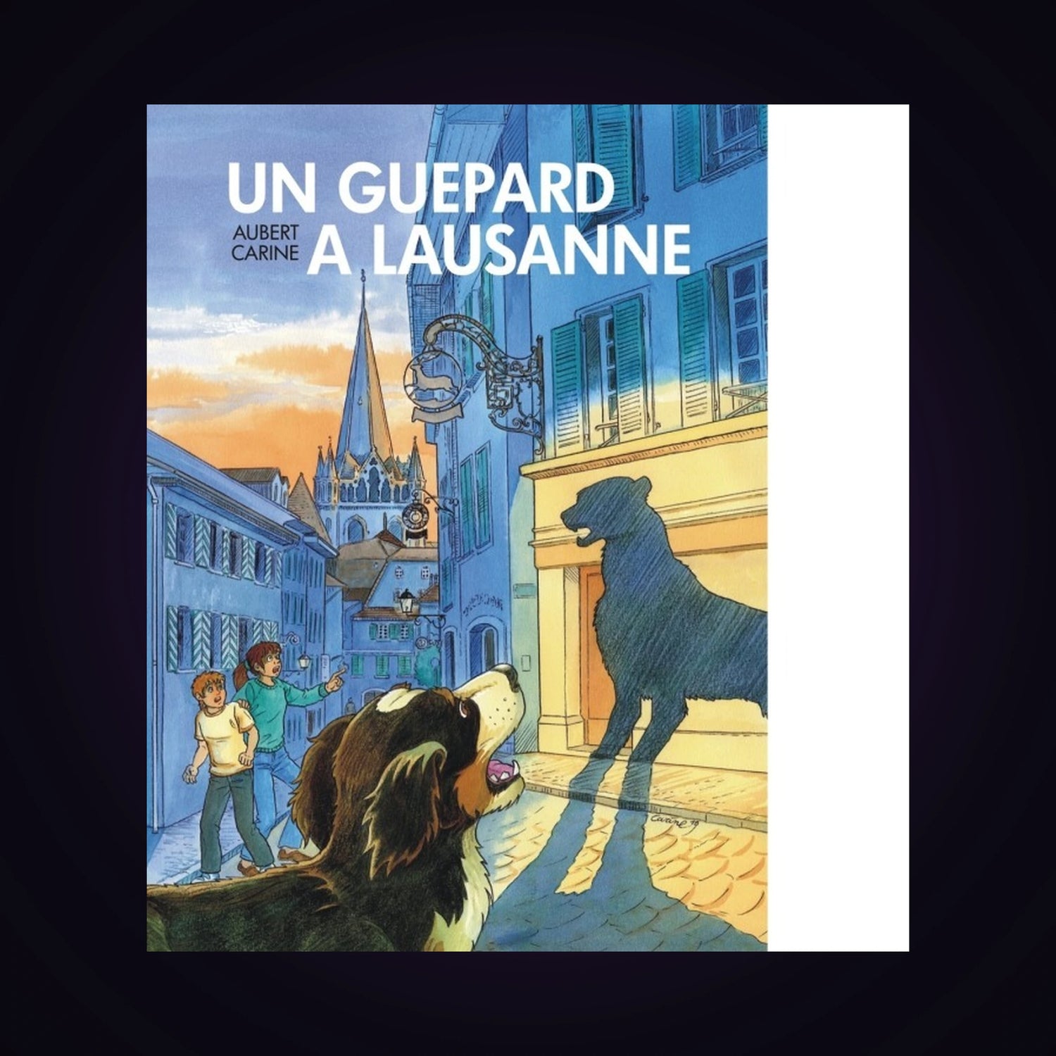 Un guépard à Lausanne