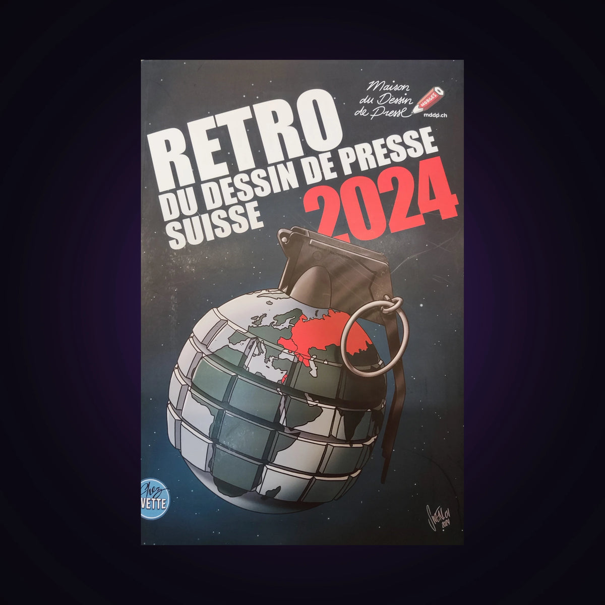 Retro du dessin de presse Suisse 2024