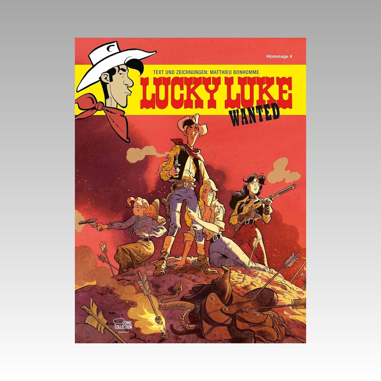 Wanted : Eine Lucky-Luke-Hommage von Matthieu Bonhomme