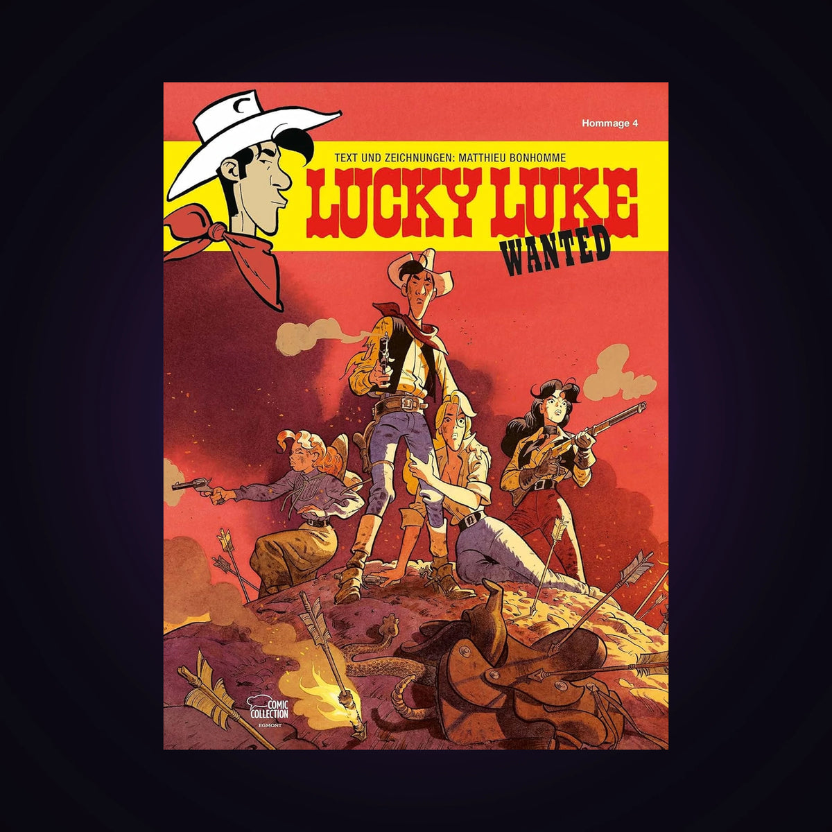 Wanted : Eine Lucky-Luke-Hommage von Matthieu Bonhomme