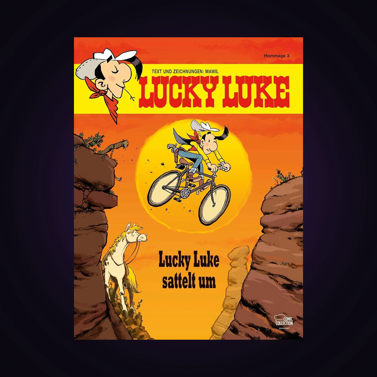 Lucky Luke sattelt um : Hommage 3