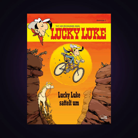 Lucky Luke sattelt um : Hommage 3