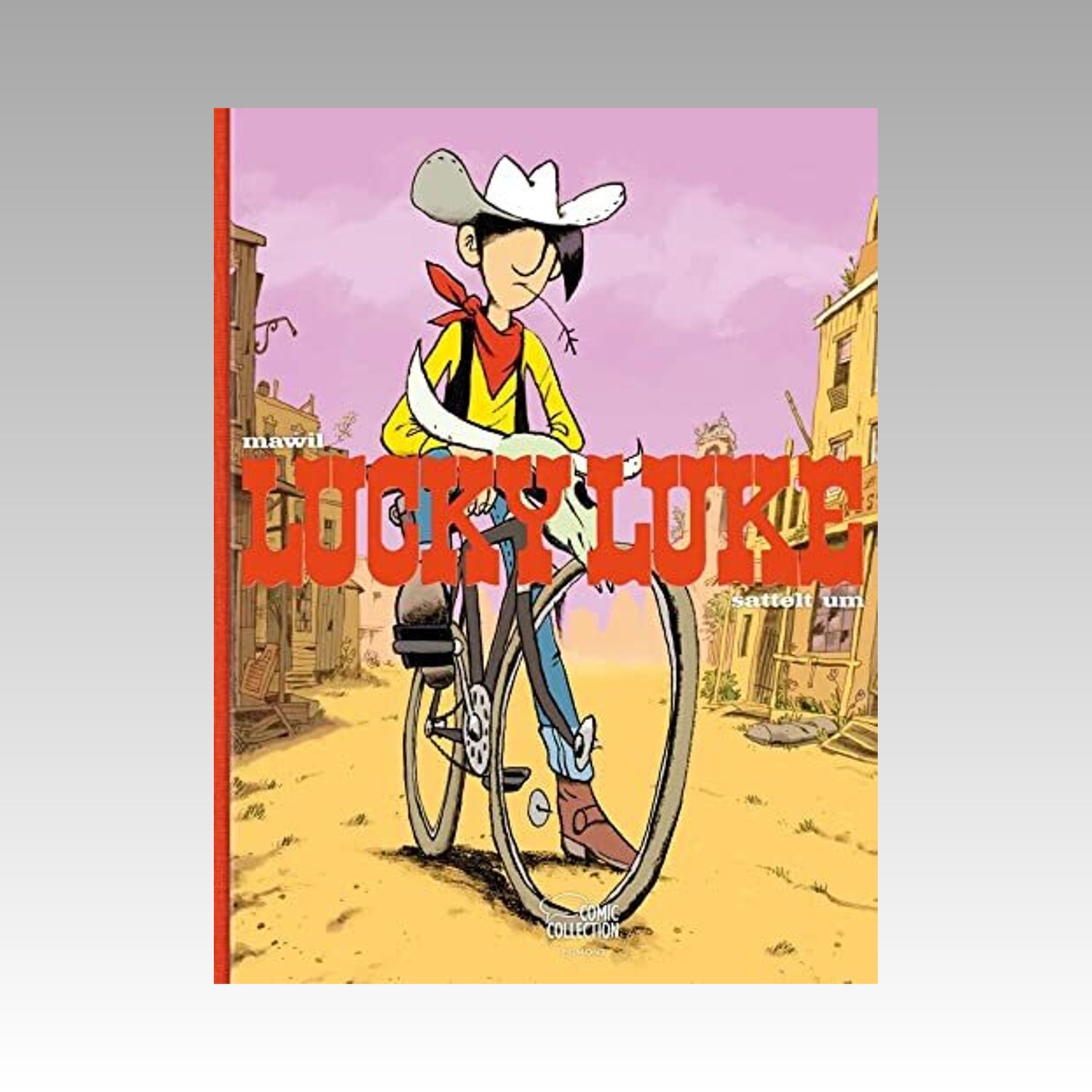 Lucky Luke sattelt um - Vorzugsausgabe von Mawil