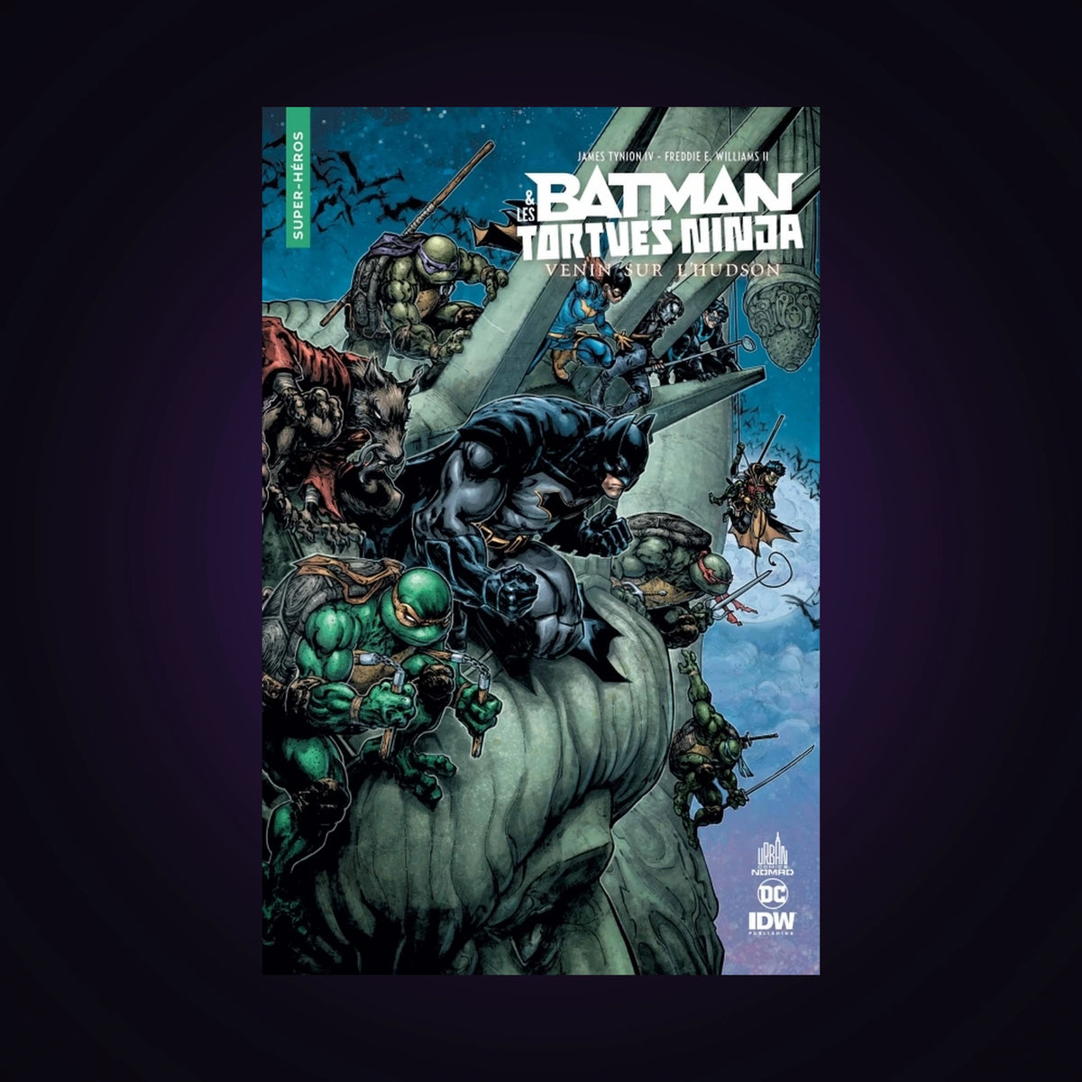 Batman et les Tortues Ninja - Venin sur l'Hudson