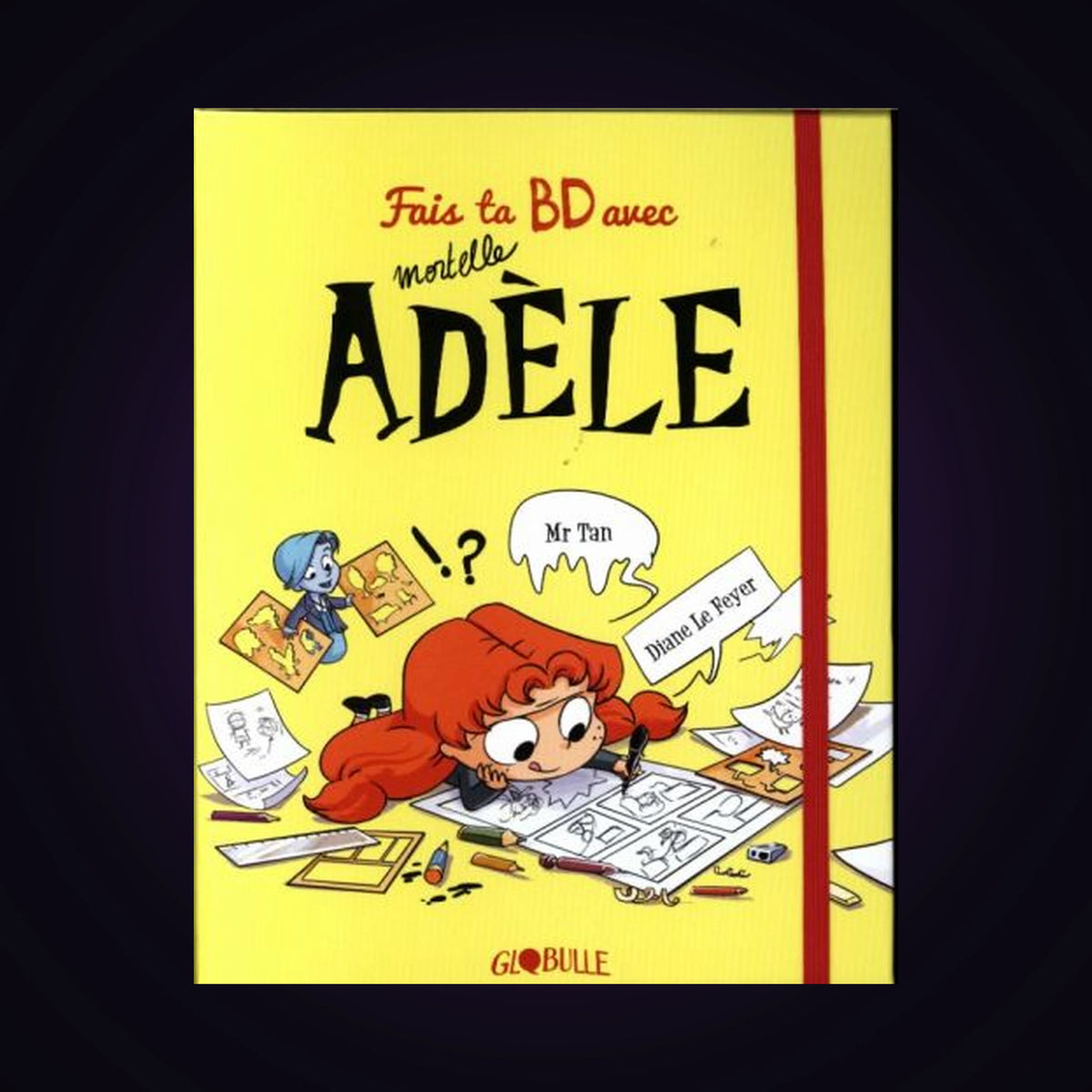 Fais ta BD avec Mortelle Adèle - Un coffret pour créer des personnages et devenir scénariste