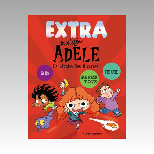 Extra Mortelle Adèle. Tome 3 BD, Jeu Papertoys