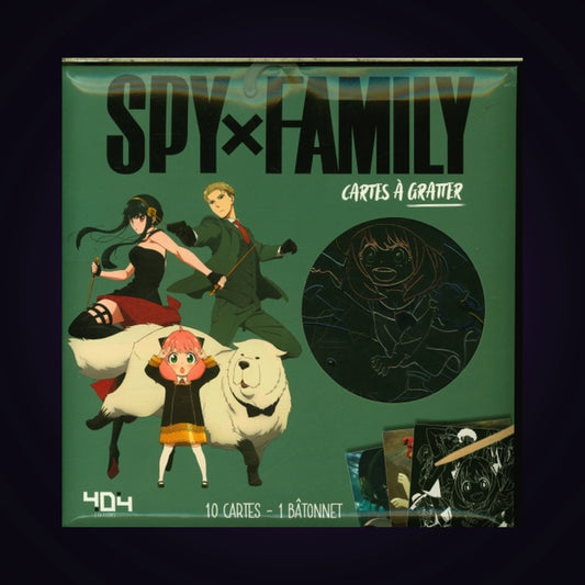Spy x Family - Cartes à gratter